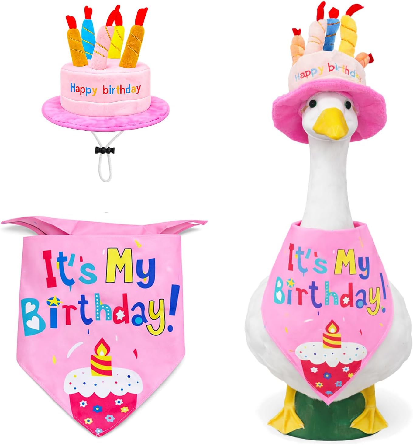 Happy Birthday Porch Goose Outfit — WeirdThingsToBuy weird find