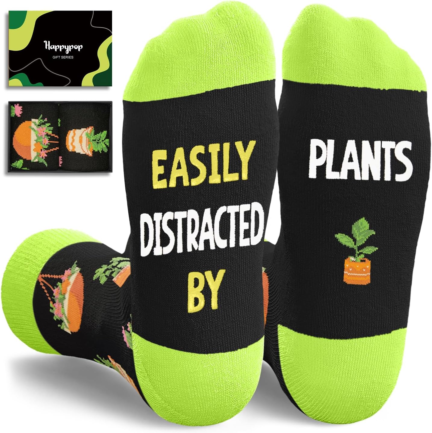 Happypop Plant Socks Situation — WeirdThingsToBuy weird find