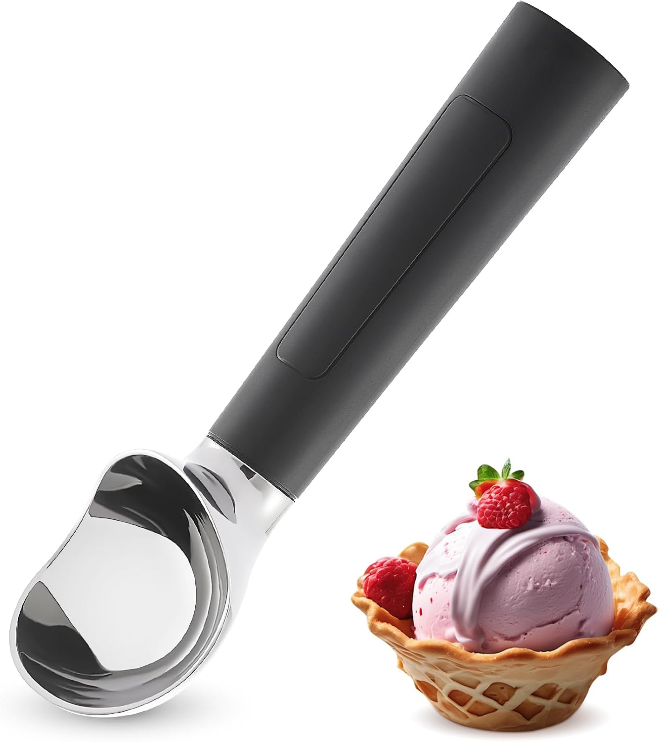 Heated Ice Cream Scoop Rechargeable — WeirdThingsToBuy weird find