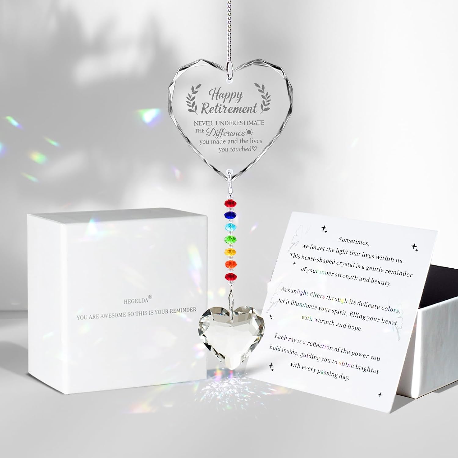 Hegelda Retirement Gift Woman Crystal Situation — WeirdThingsToBuy weird find