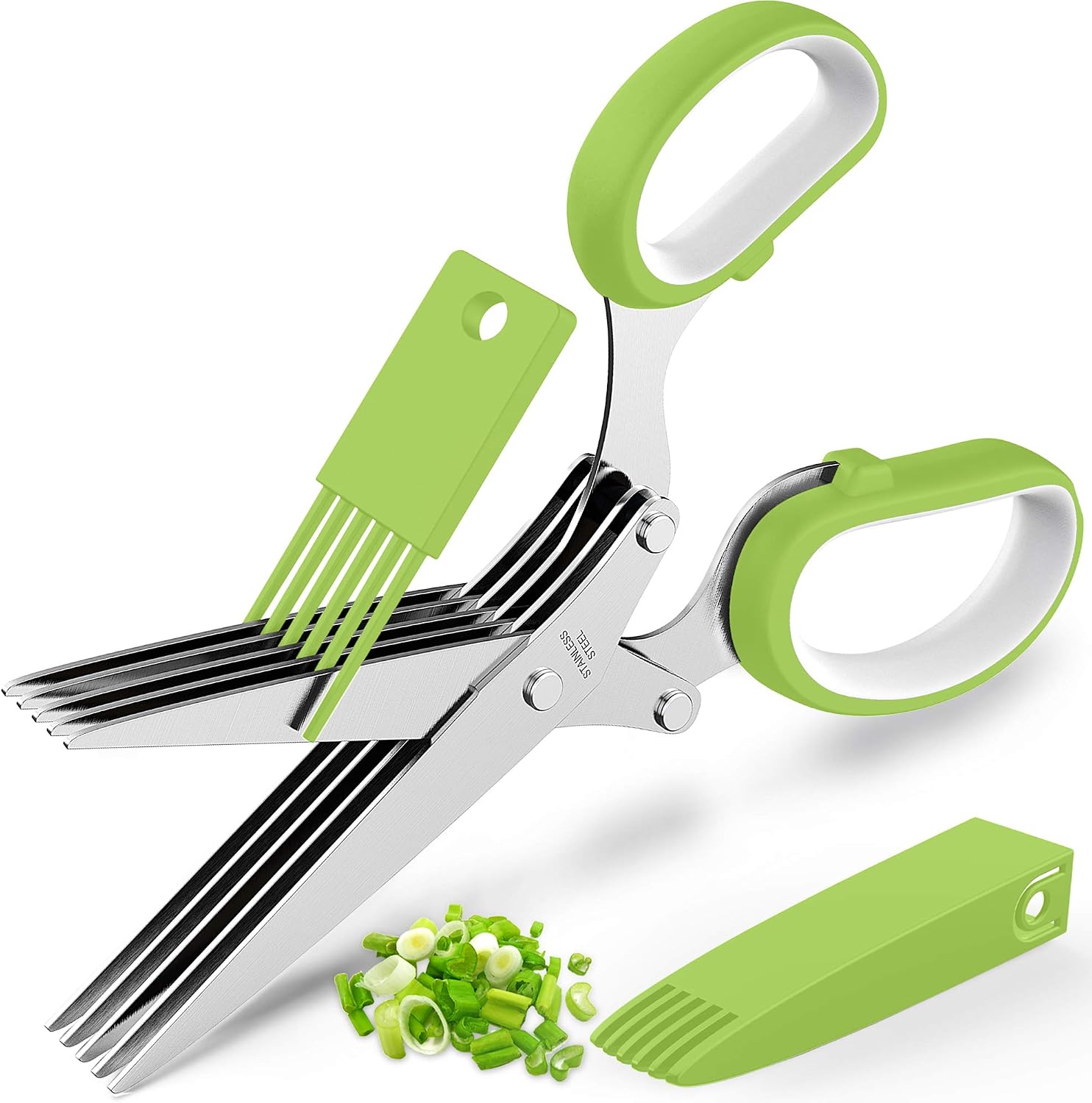 Herb Scissors 5 Blades & — WeirdThingsToBuy weird find