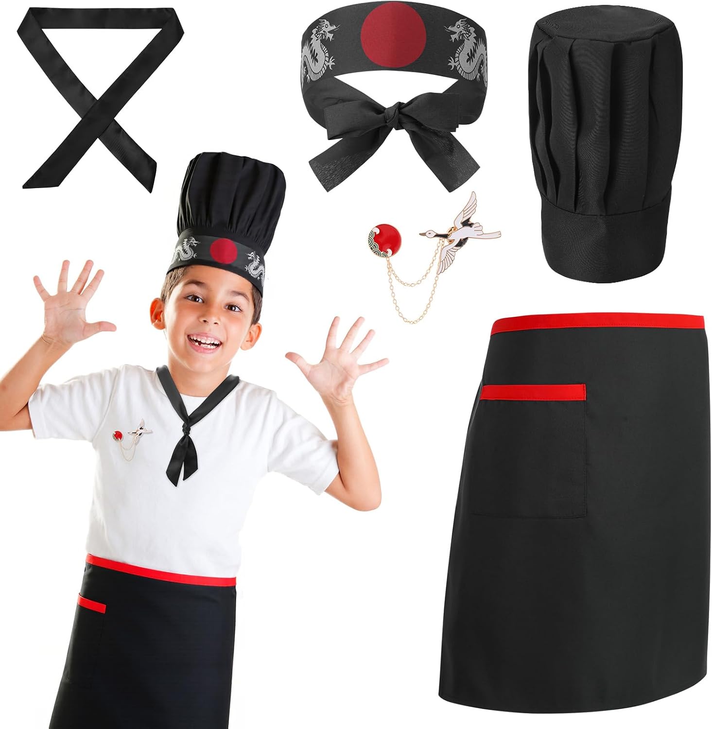 Hibachi Chef Hat & Apron — WeirdThingsToBuy weird find