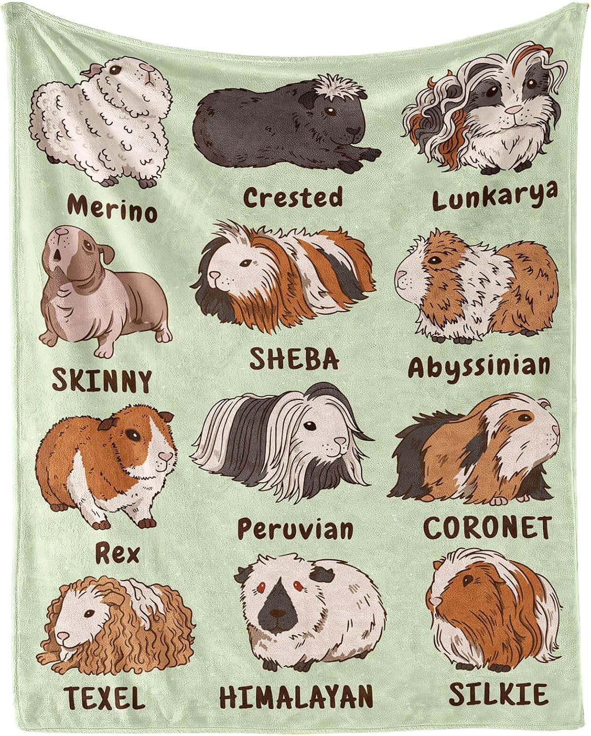 Homieblanket Guinea Pig Throw Blanket Situation — WeirdThingsToBuy weird find