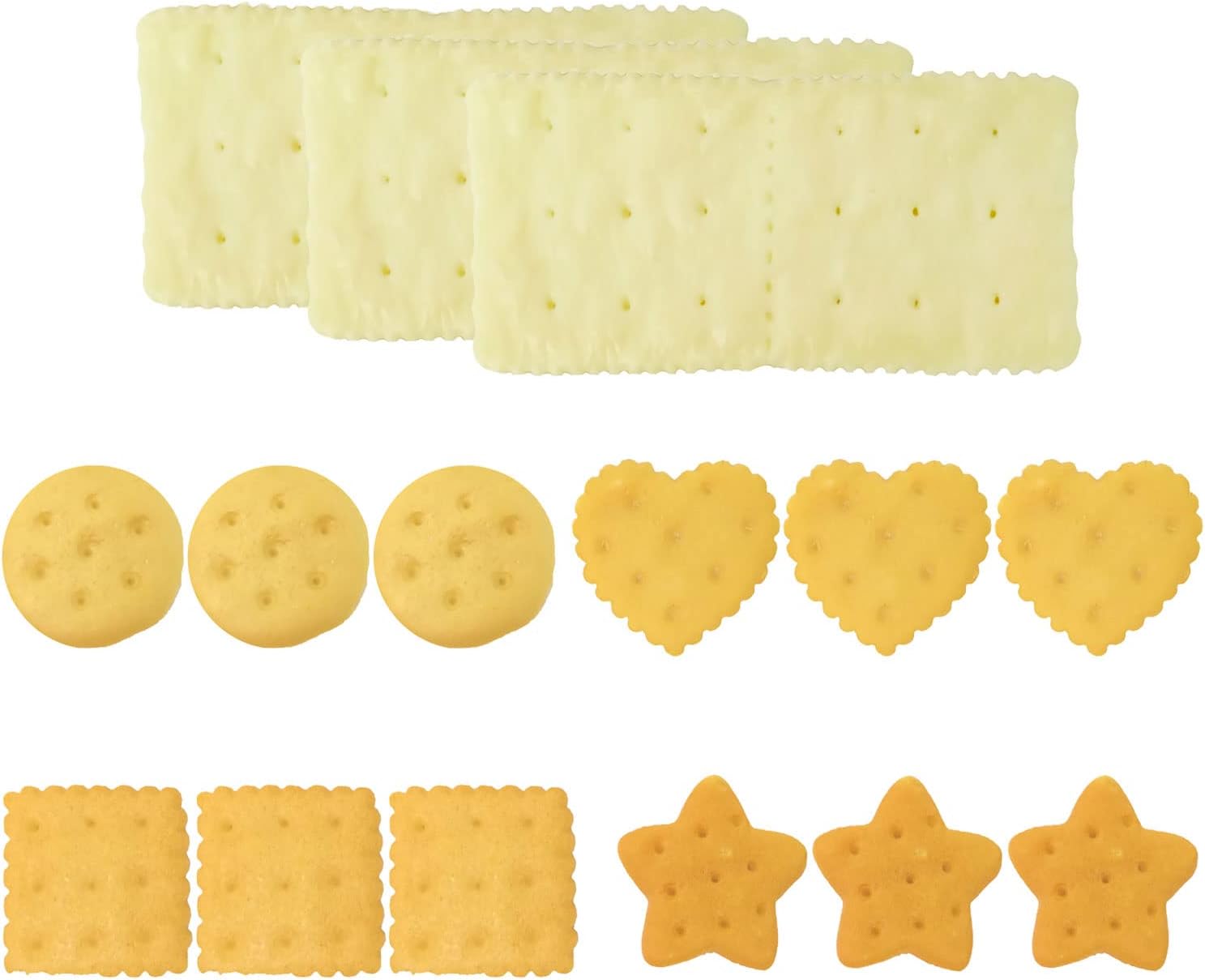 Honbay 15pcs Fake Cookies Artificial — WeirdThingsToBuy weird find