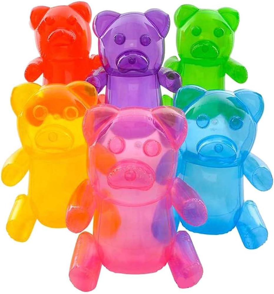 Huge Inflatable Gummy Bears Inflates — WeirdThingsToBuy weird find