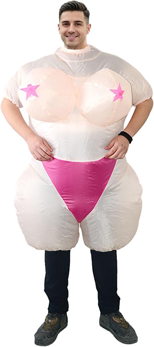 Humorous Inflatable Costume Adults Funny Situation — WeirdThingsToBuy weird find