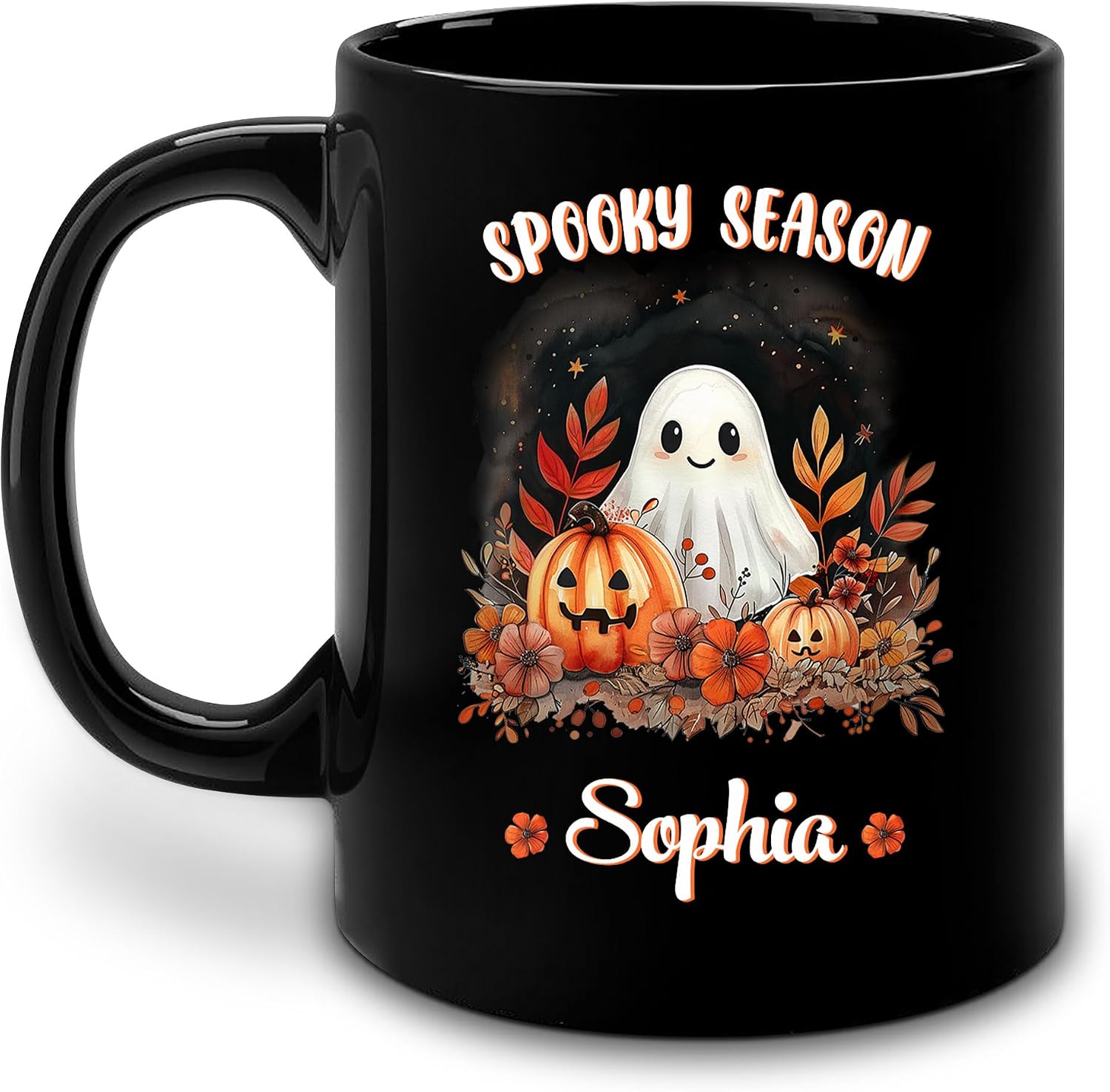 Hyturtle Personalized Floral Cute Ghost Situation — WeirdThingsToBuy weird find