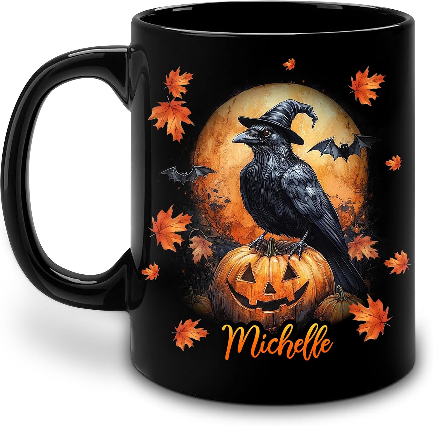 Hyturtle Personalized Halloween Raven — WeirdThingsToBuy weird find