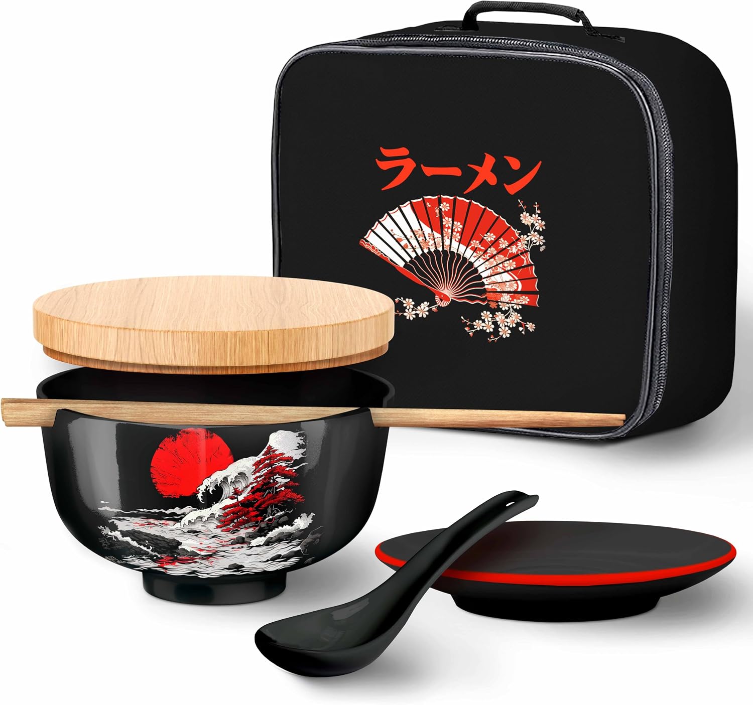 i2 Home Ramen Bowl Set Energy — WeirdThingsToBuy weird find