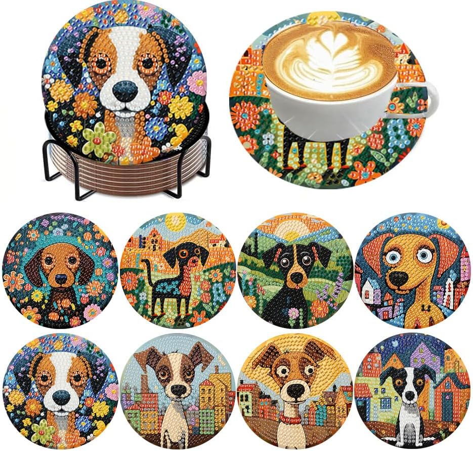 Ijbnhd 8 Dog Diamond Art — WeirdThingsToBuy weird find