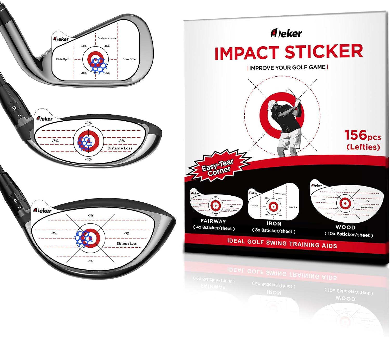 Ijeker Golf Impact Tape Iron Energy — WeirdThingsToBuy weird find