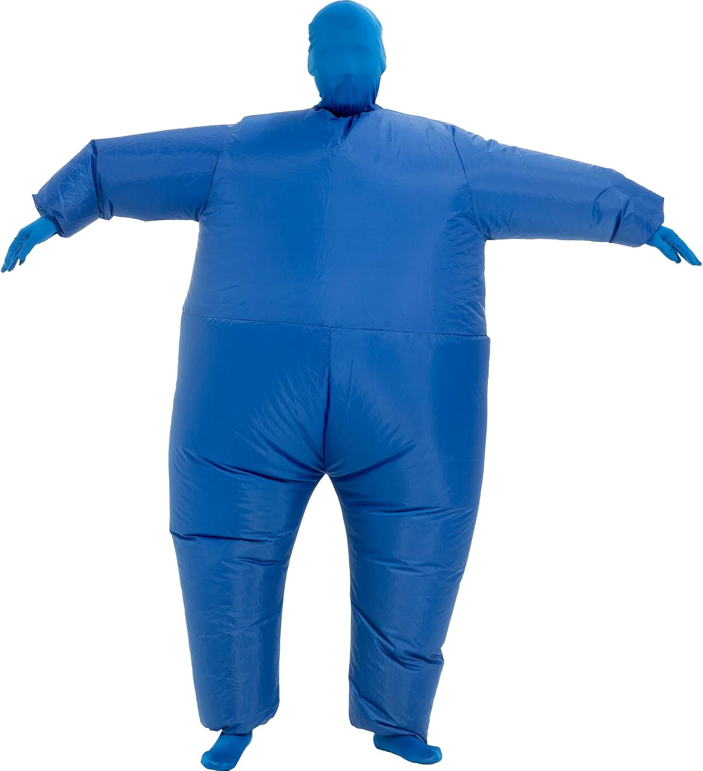 Inflatable Blue Costume Adult Blow Energy — WeirdThingsToBuy weird find
