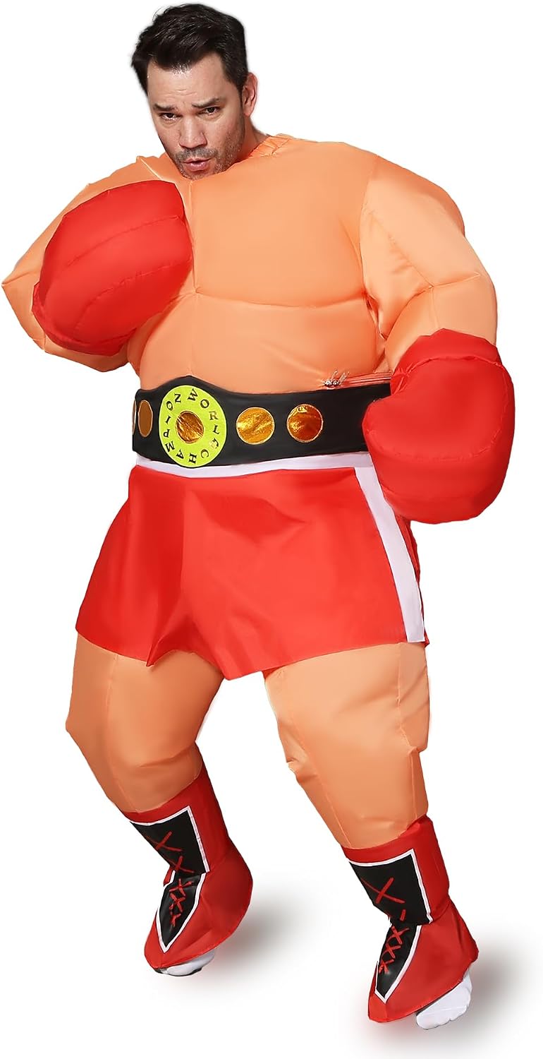 Inflatable Boxer Costume — WeirdThingsToBuy weird find