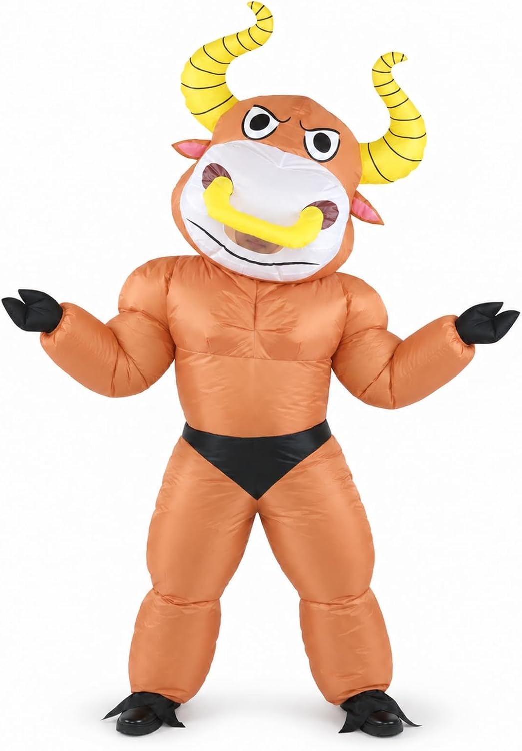Inflatable Bull Costume Adults Funny Energy — WeirdThingsToBuy weird find