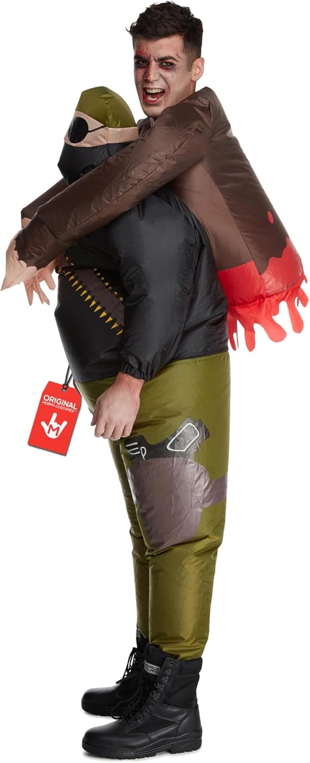 Inflatable Casualty Costume Halloween — WeirdThingsToBuy weird find