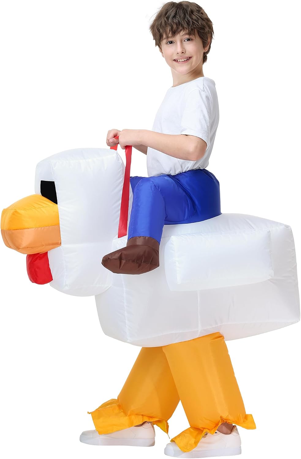 Inflatable Chicken Costume Kids Halloween Situation — WeirdThingsToBuy weird find