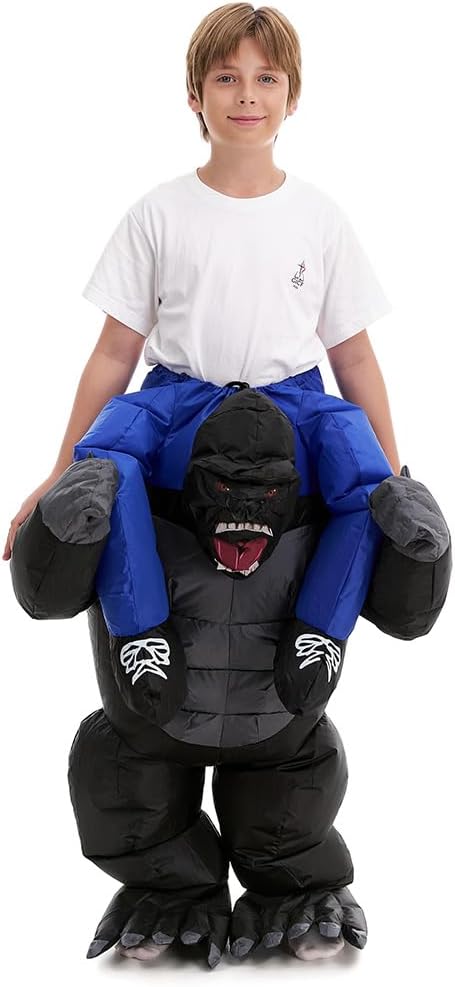 Inflatable Child & Toddler Gorilla — WeirdThingsToBuy weird find