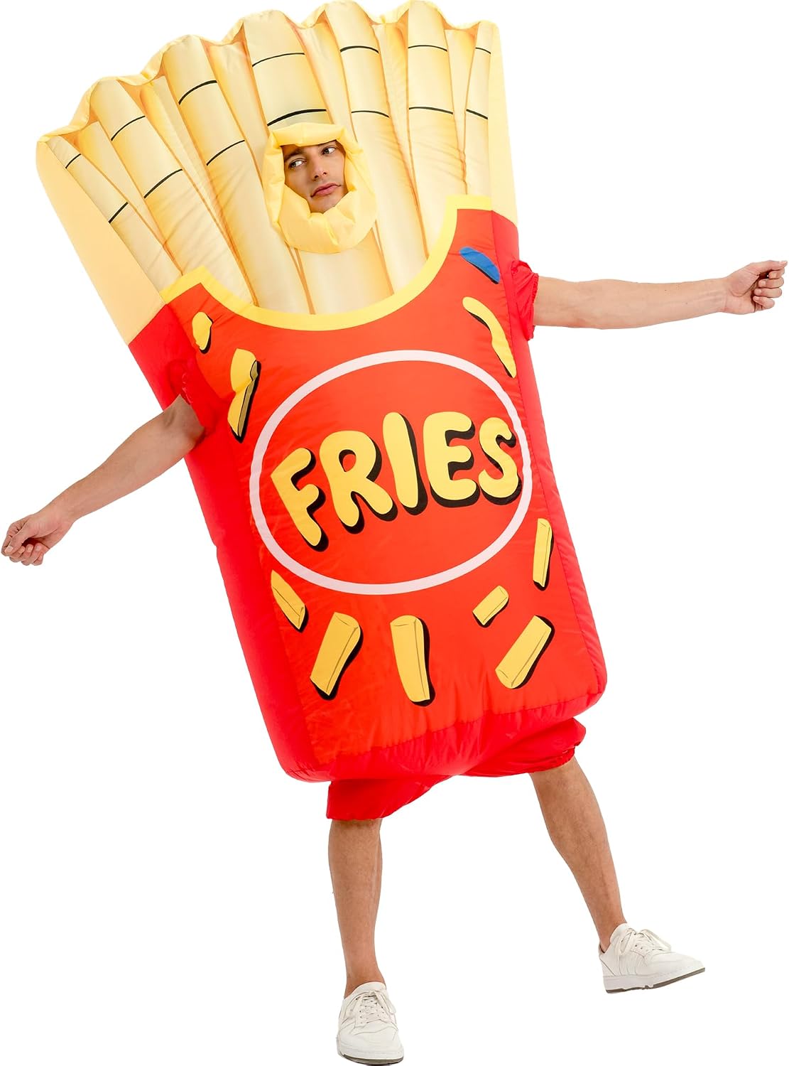 Inflatable Chips Costume Adult Blow Situation — WeirdThingsToBuy weird find