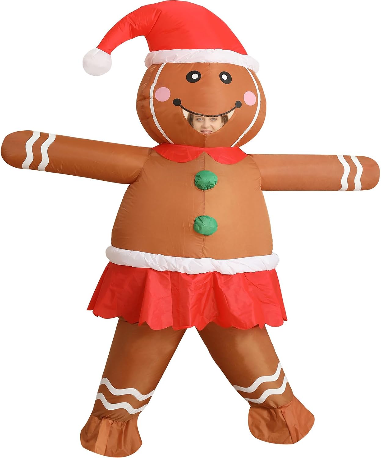 Inflatable Christmas Costume Adult — WeirdThingsToBuy weird find