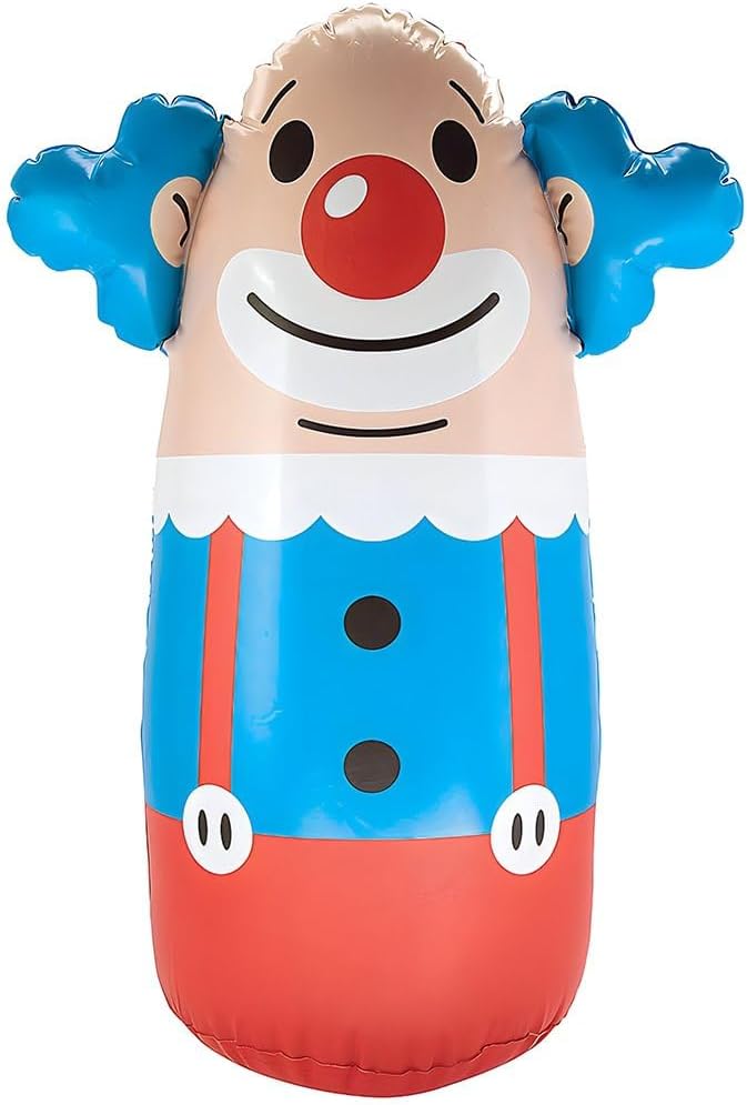 Inflatable Clown Punching Bag — WeirdThingsToBuy weird find