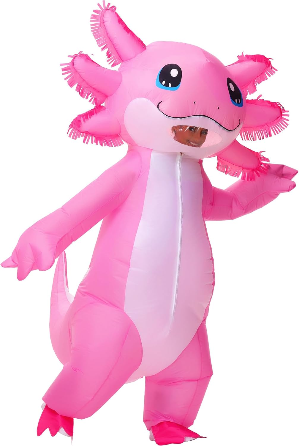 Inflatable Costume Adult Axolotl Costumes — WeirdThingsToBuy weird find