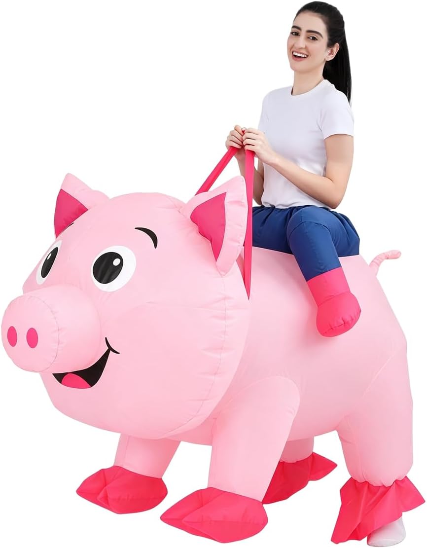 Inflatable Costume Adult Ride on Situation — WeirdThingsToBuy weird find