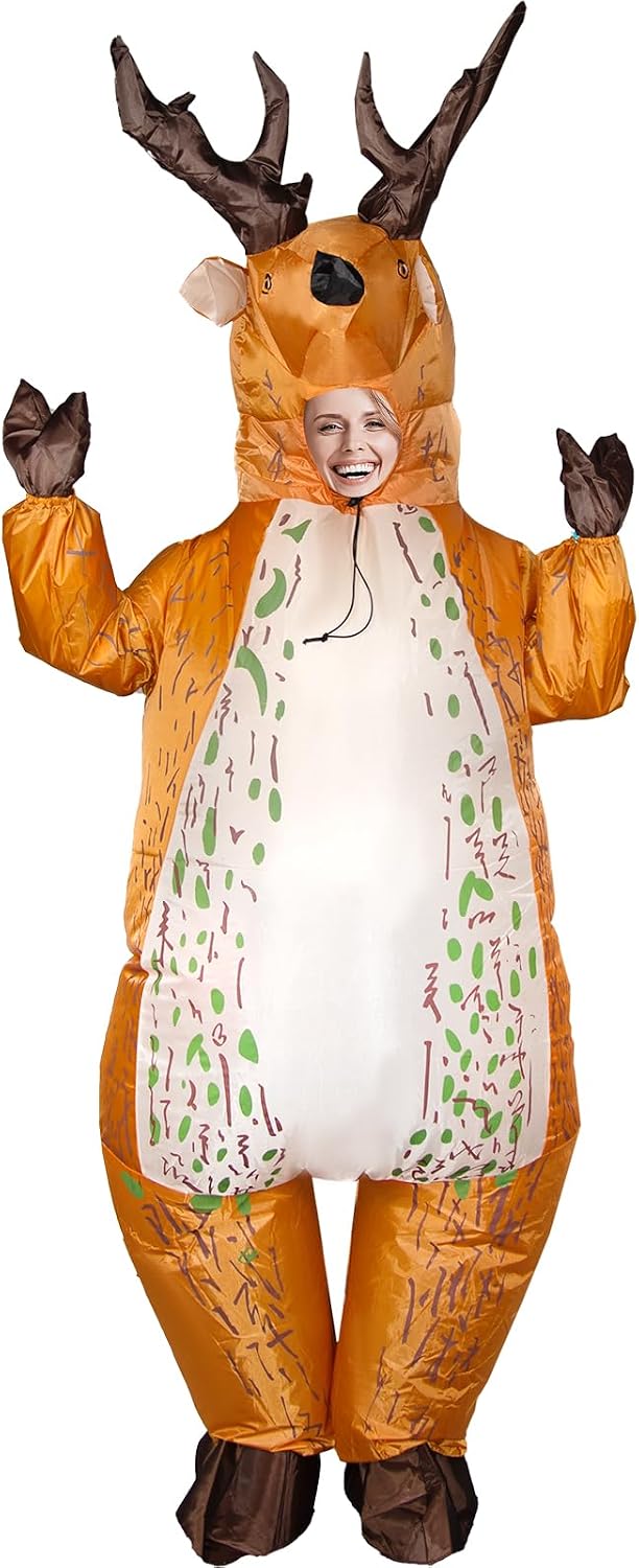 Inflatable Costume Adults Funny Blow Energy — WeirdThingsToBuy weird find