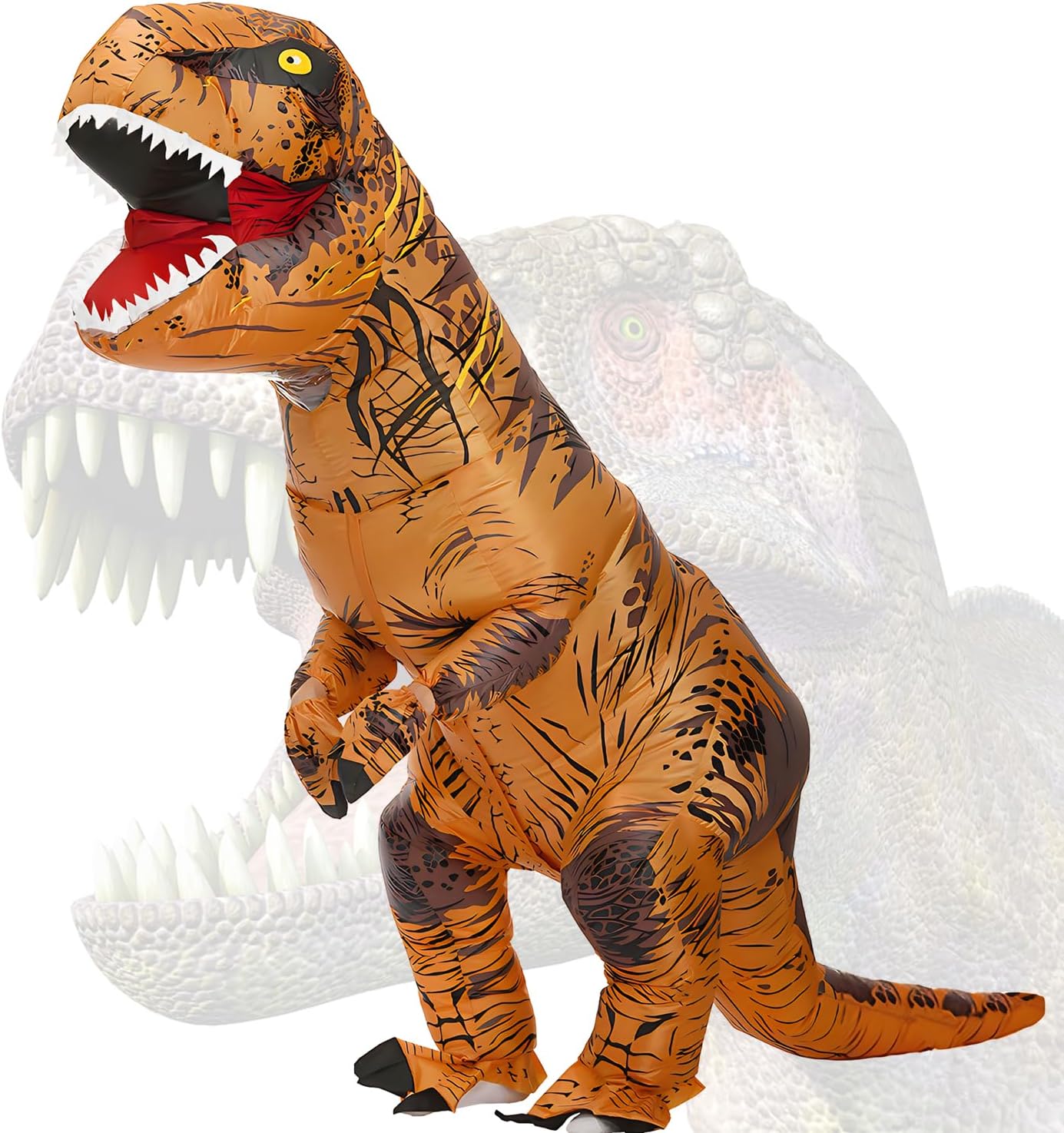 Inflatable Costume Dinosaur Inflatable — WeirdThingsToBuy weird find