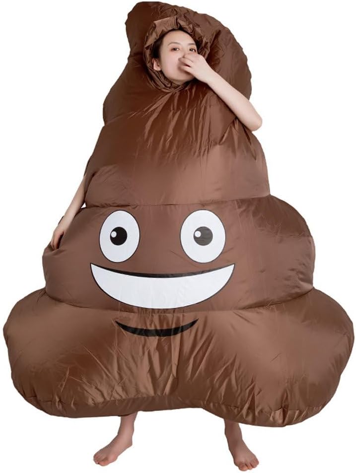 Inflatable Costume Funny Poop Costume — WeirdThingsToBuy weird find