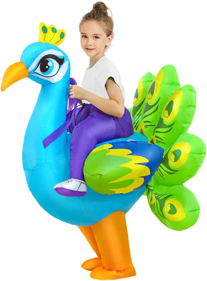 Inflatable Costume Peacock Halloween — WeirdThingsToBuy weird find
