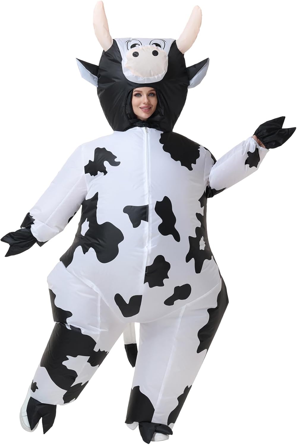 Inflatable Cow Costume Adult Cow Situation — WeirdThingsToBuy weird find