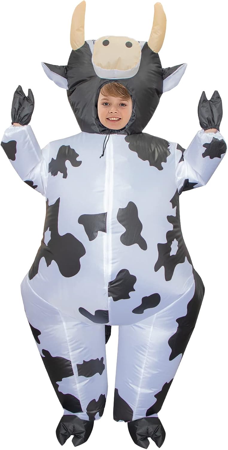 Inflatable Cow Costume Kids Halloween Energy — WeirdThingsToBuy weird find