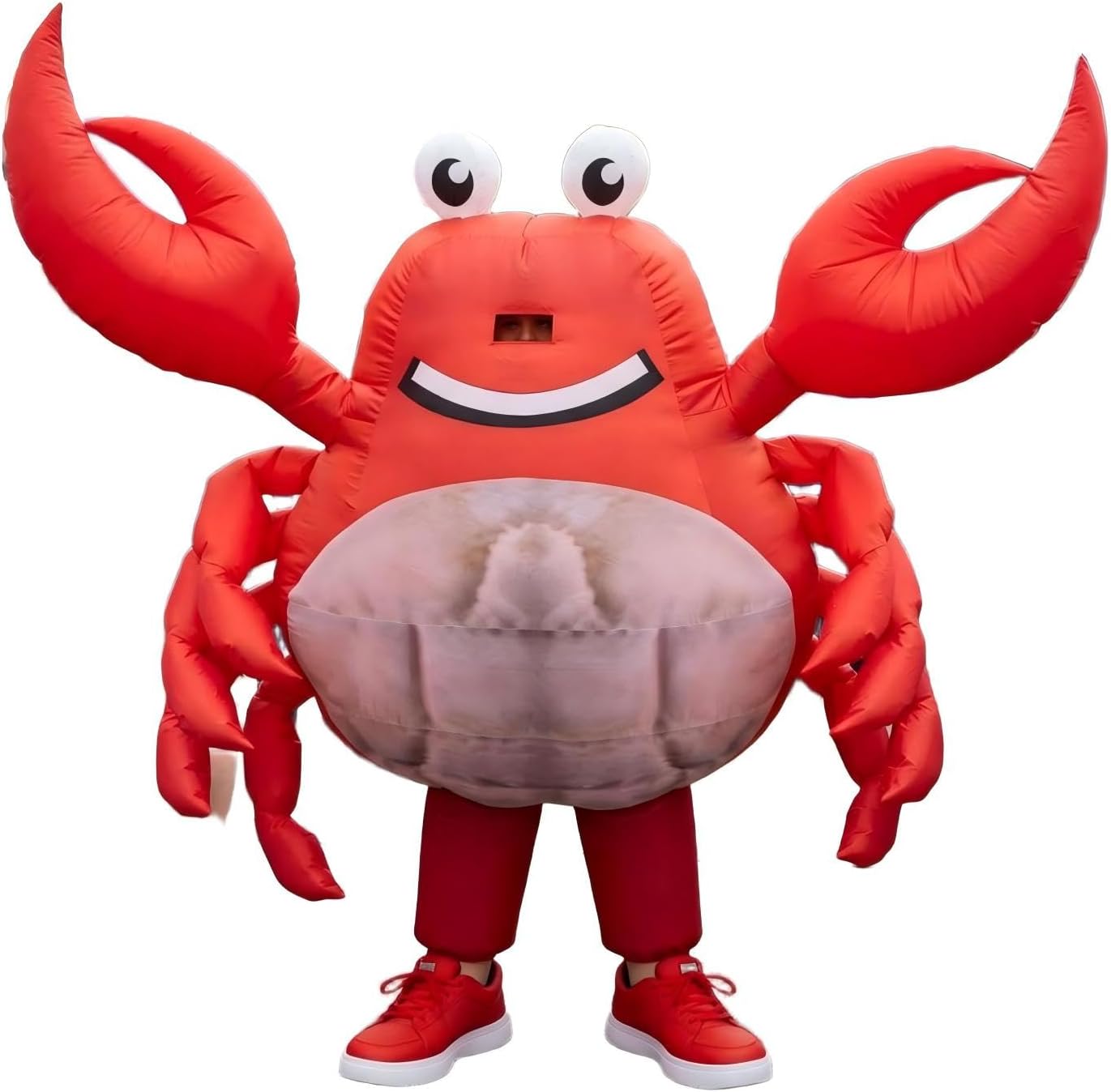 Inflatable Crab Costume Adults Energy — WeirdThingsToBuy weird find
