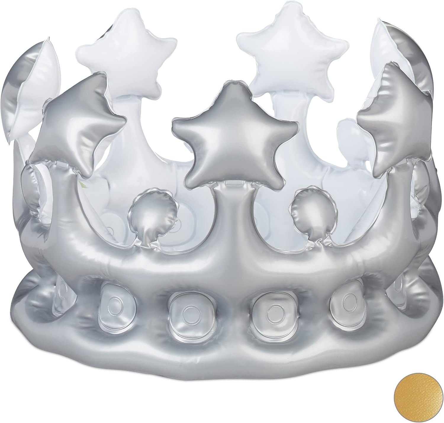 Inflatable Crown Costume Accessories — WeirdThingsToBuy weird find