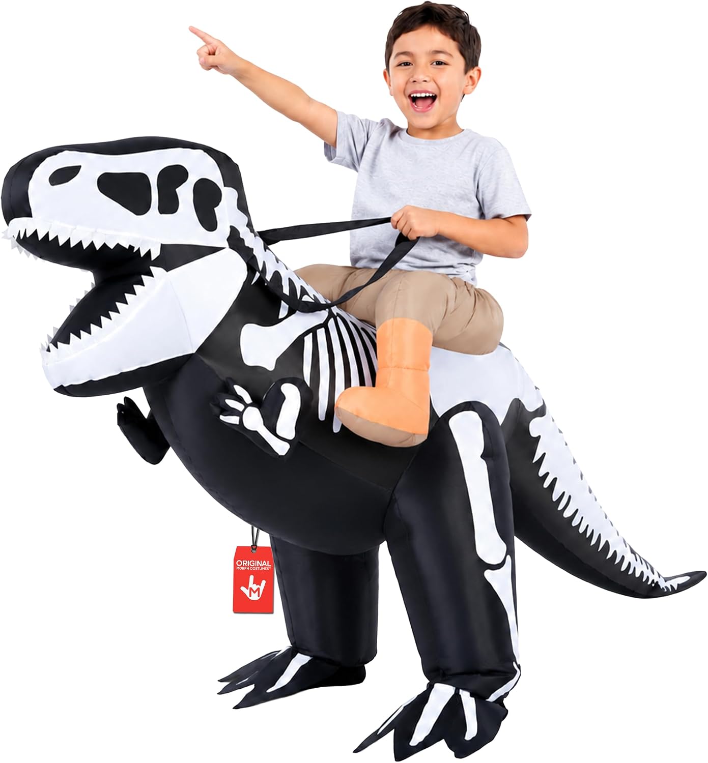 Inflatable Dinosaur Costume Kids Halloween Situation — WeirdThingsToBuy weird find