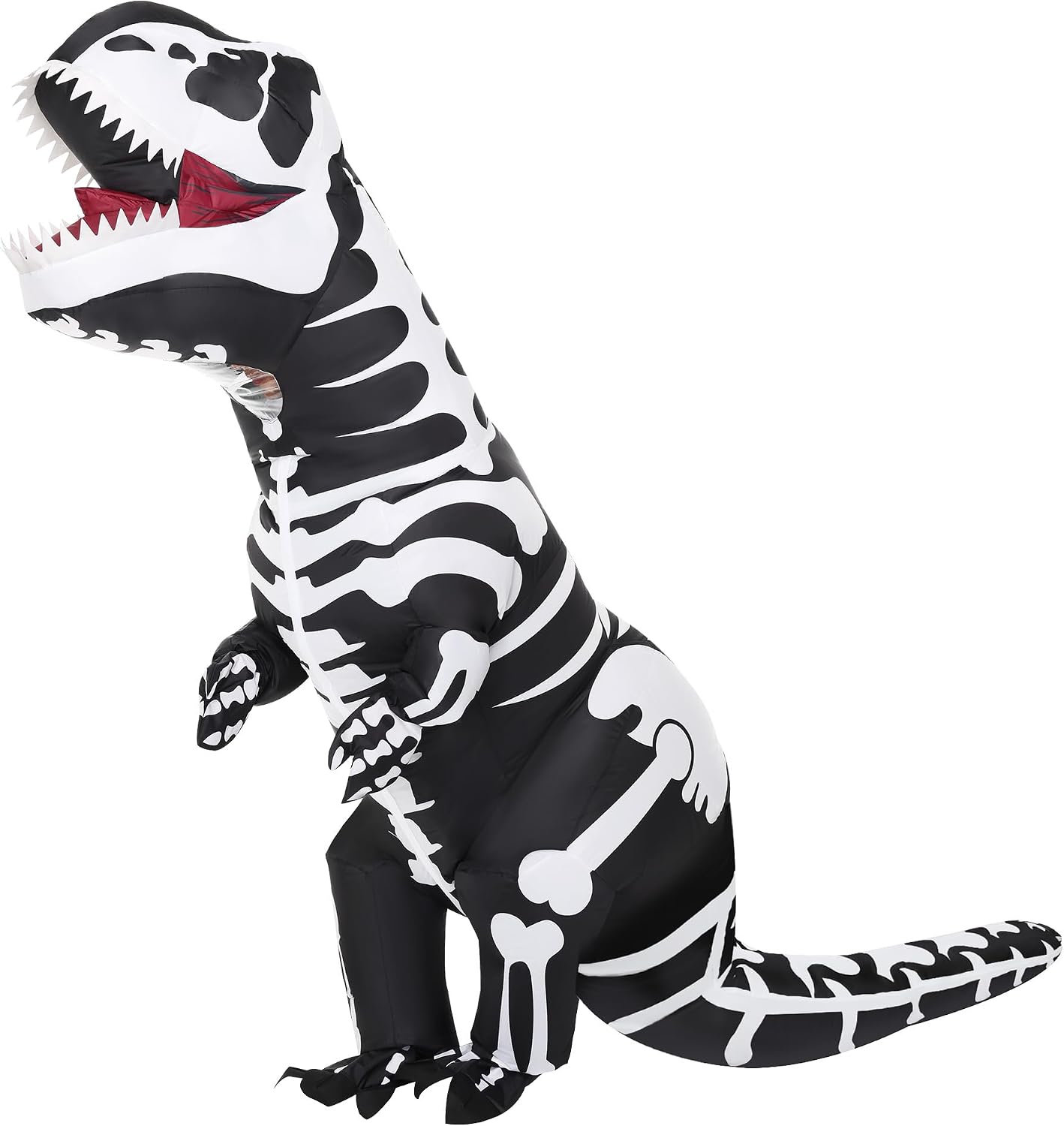Inflatable Dinosaur Skeleton Costume — WeirdThingsToBuy weird find