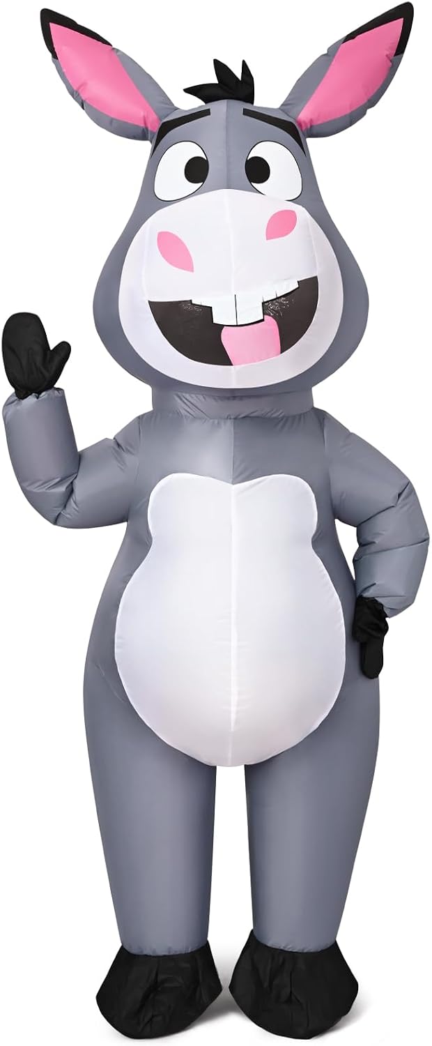 Inflatable Donkey Costume Adult Blow — WeirdThingsToBuy weird find