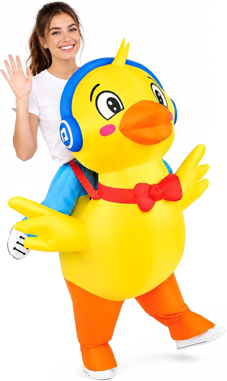 Inflatable Duck Costume Adult Halloween Energy — WeirdThingsToBuy weird find