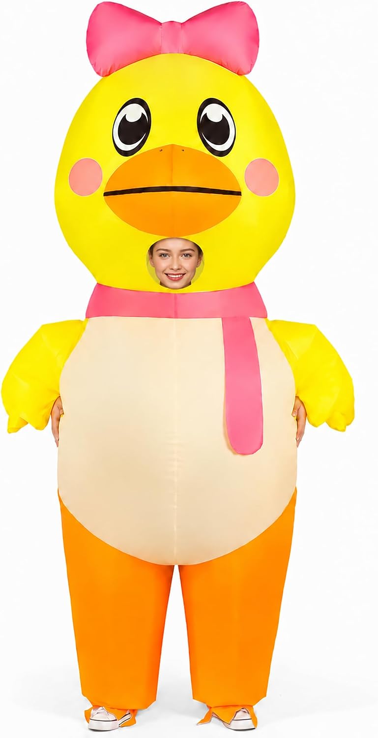 Inflatable Duck Costume Halloween Adults Energy — WeirdThingsToBuy weird find