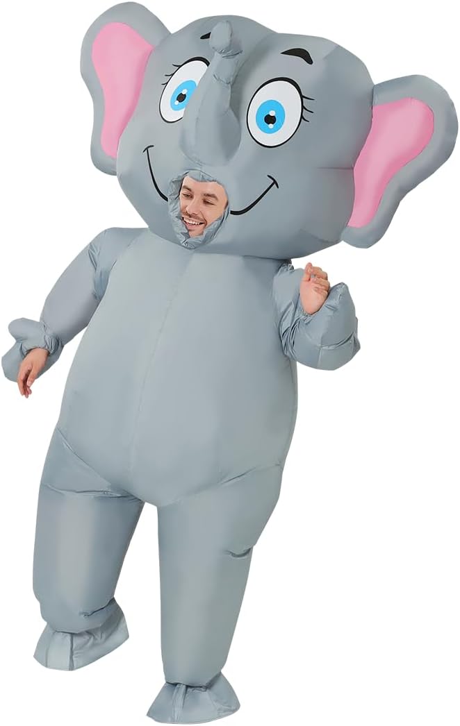 Inflatable Elephant Costume Adult Halloween Energy — WeirdThingsToBuy weird find