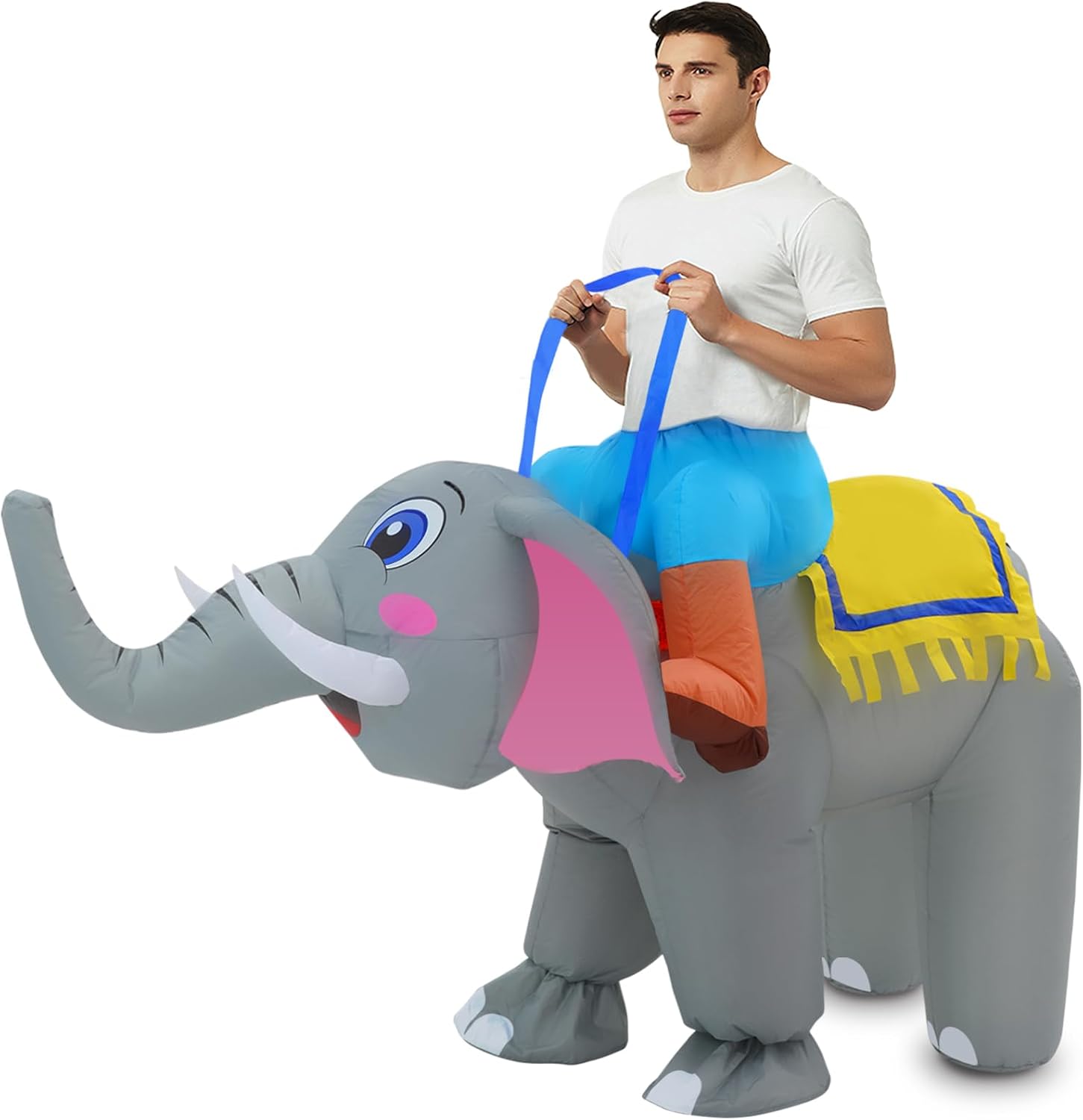 Inflatable Elephant Costume Adult — WeirdThingsToBuy weird find
