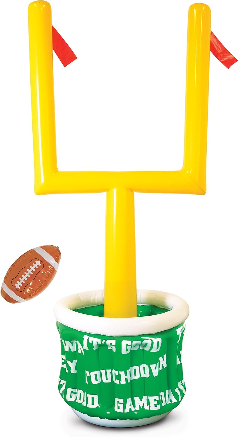 Inflatable Goal Post Drink Cooler Energy — WeirdThingsToBuy weird find