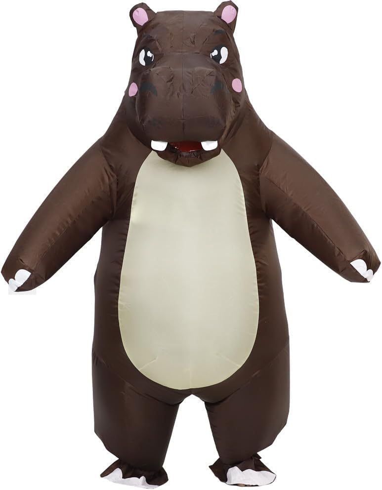 Inflatable Hippo Costume Adult Halloween Energy — WeirdThingsToBuy weird find