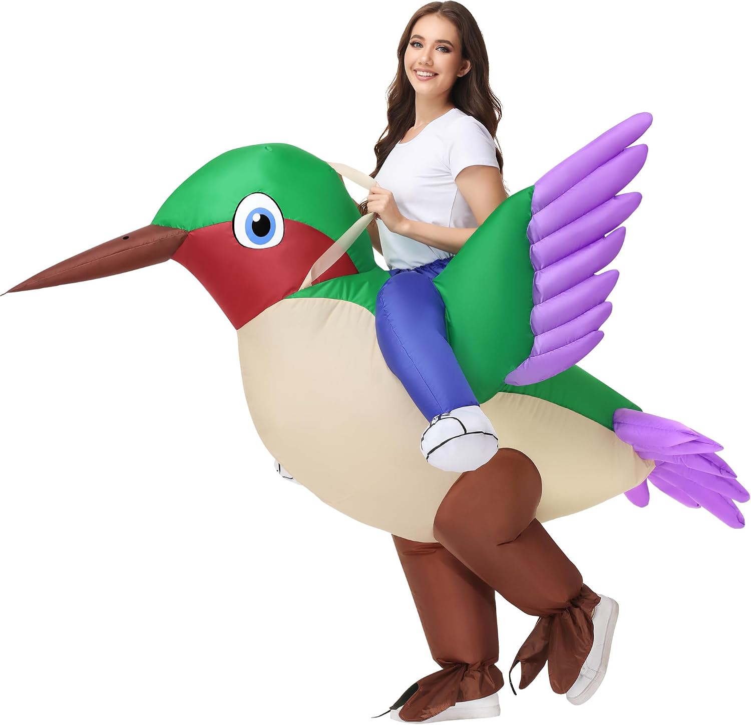 Inflatable Hummingbird Costume Adult — WeirdThingsToBuy weird find