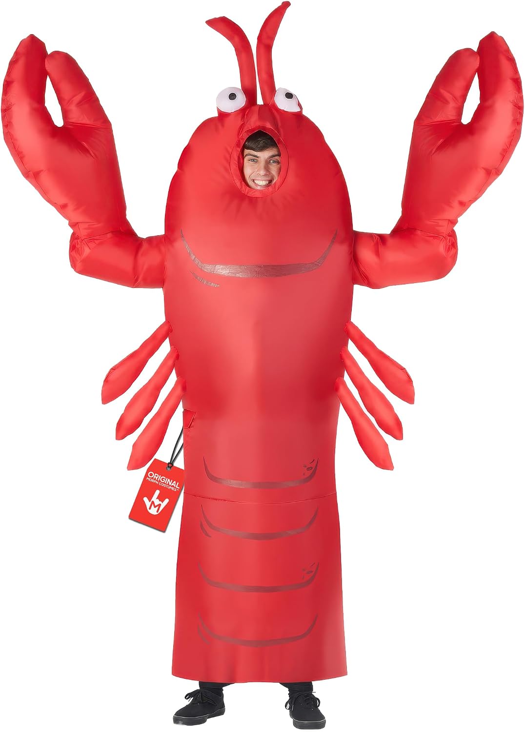Inflatable Lobster Costume Blow up Situation — WeirdThingsToBuy weird find