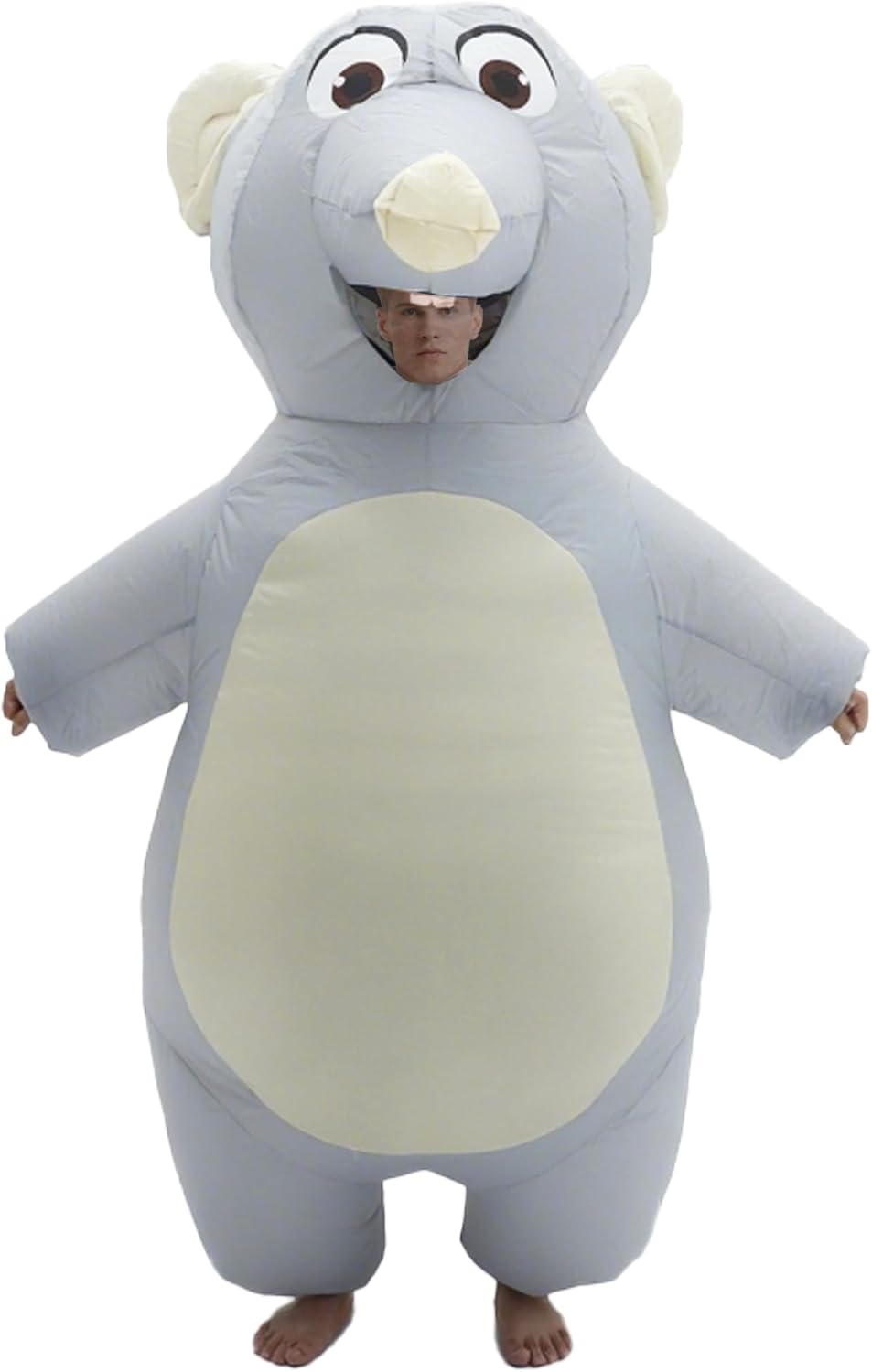 Inflatable Mouse Costume Adult Blow Situation — WeirdThingsToBuy weird find