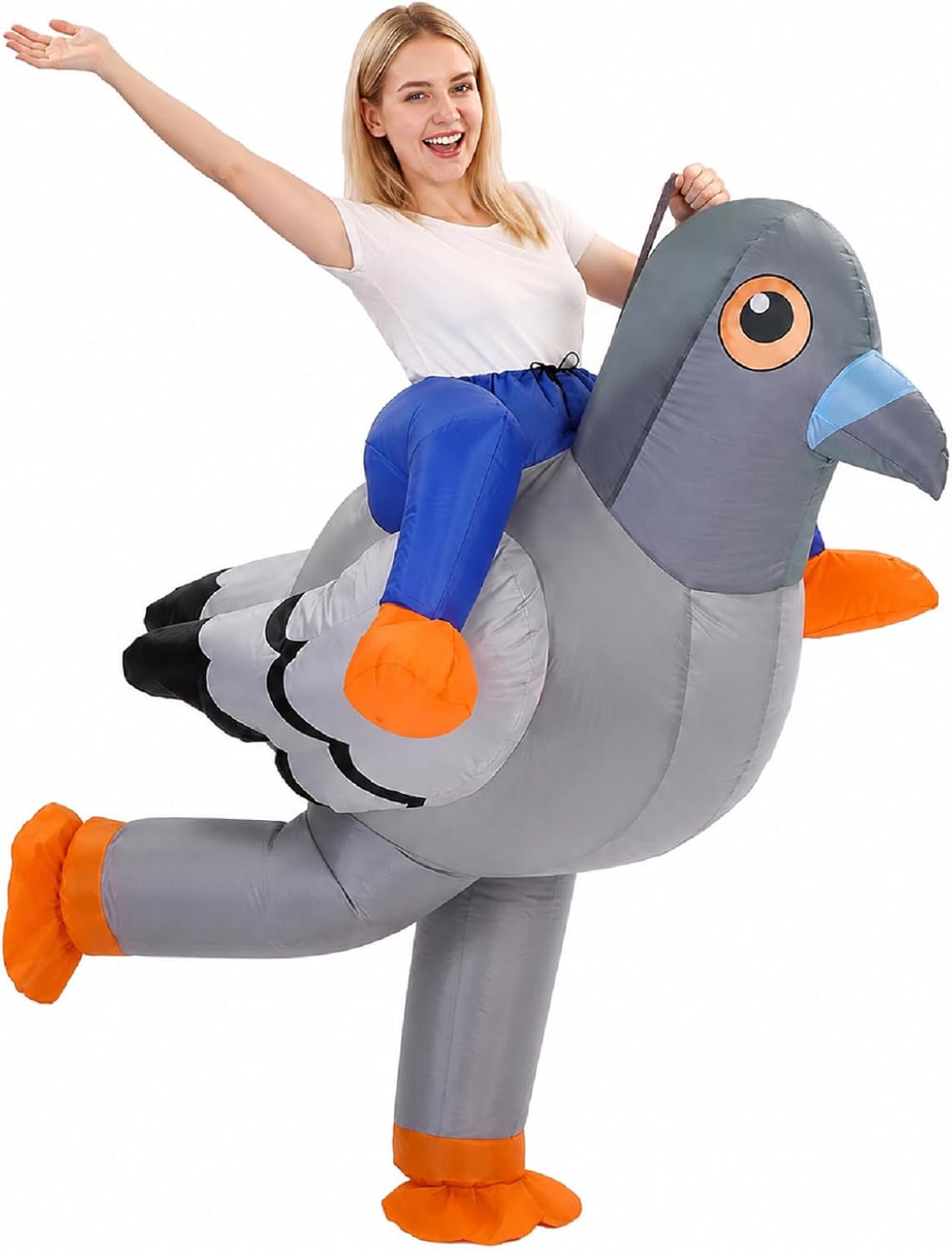 Inflatable Pigeon Costume Adult Halloween Energy — WeirdThingsToBuy weird find