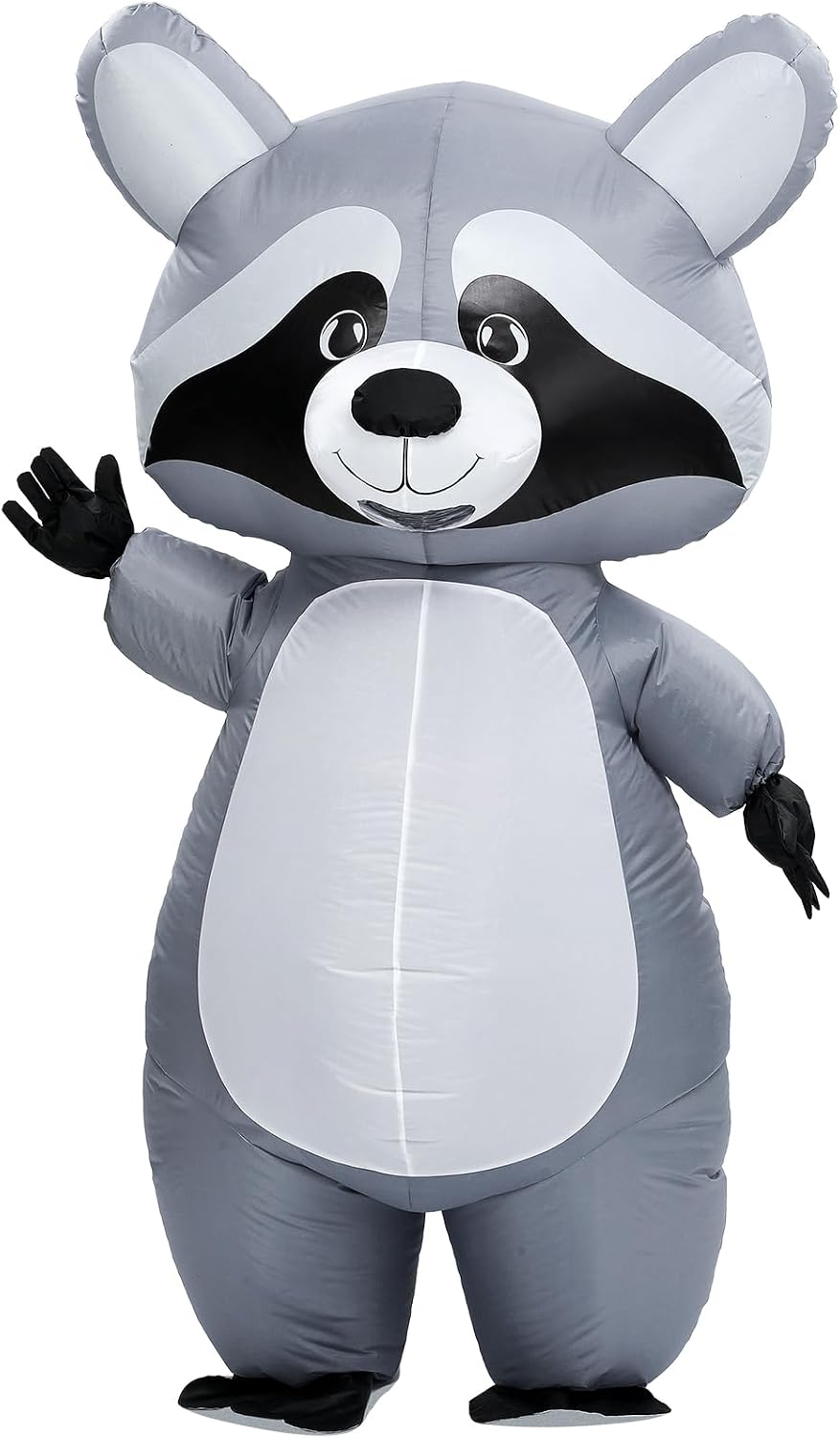 Inflatable Raccoon Costume Adult — WeirdThingsToBuy weird find