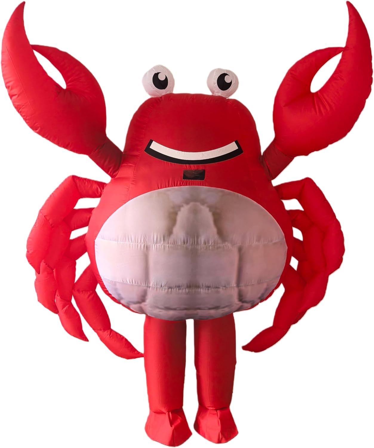 Inflatable Red Crab Costume Adults Energy — WeirdThingsToBuy weird find