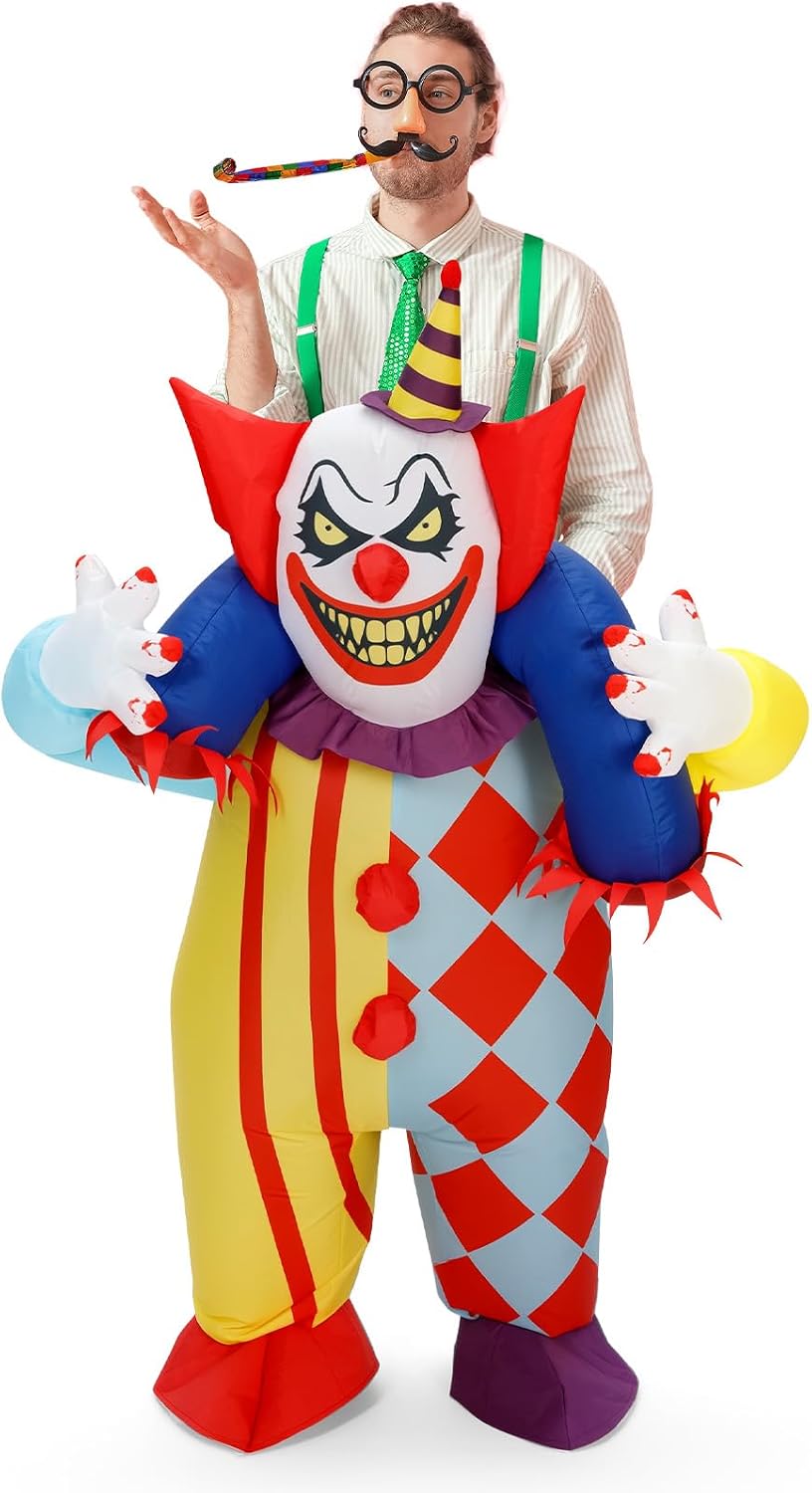 Inflatable Ride on Halloween Costume Situation — WeirdThingsToBuy weird find